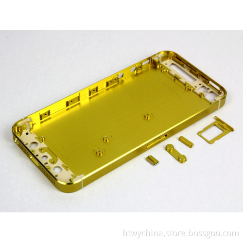 iPhone 5 5s Replacement Hard Metal Alloy Back Battery Case Cover Back Housing
